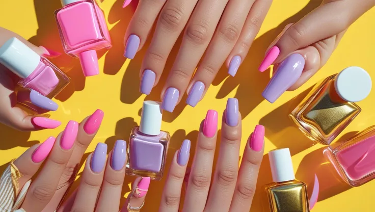 Bright Summer Nail Designs to Try in 2025 2 Bright Summer Nail Designs to Try in 2025