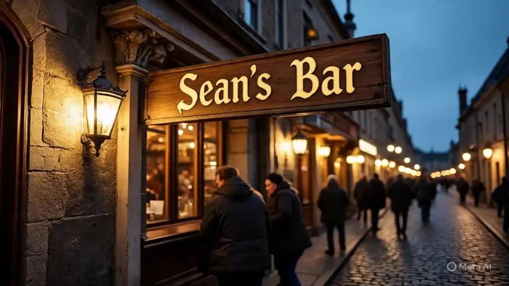 100 Fun Facts About Ireland 3 Sean’s Bar in Athlone, Ireland’s oldest pub with traditional Irish pub setting.